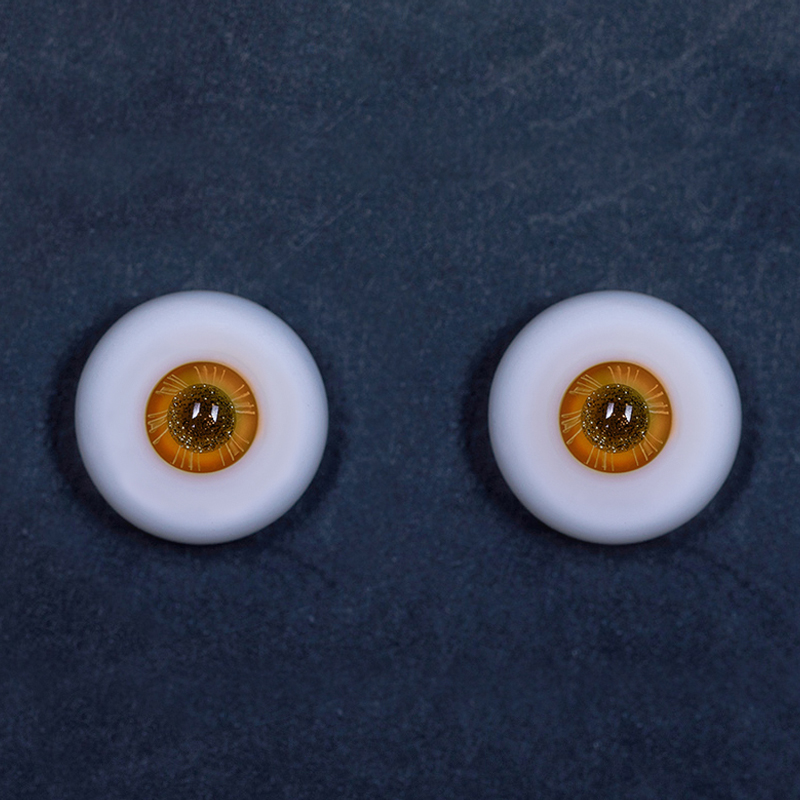 16mm Amber iris eyes